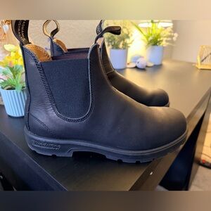 Blundstone Women's Black Leather Ankle Boots